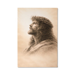 The Crown of Thorns - Wall Art (Beige)