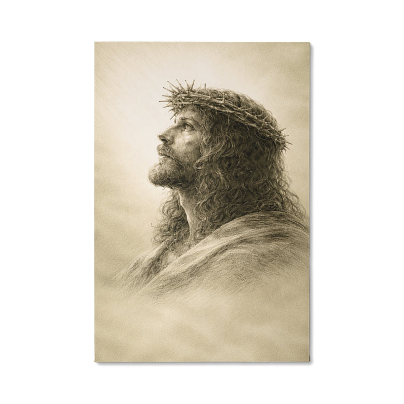 The Crown of Thorns - Wall Art (Olive-Green)