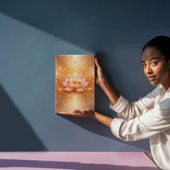 Sacred Lotus - Wall Art on Canva