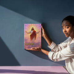 I Am The Light of The World - Wall Art On Canva