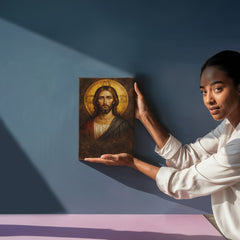Christ Pantocrator - Byzantine Style Wall Art on Canva