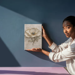 Luxury Neutral Floral  - Wall Art on Canva