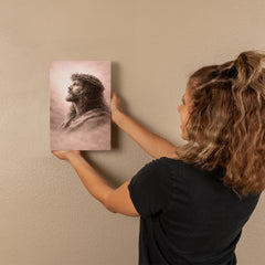 The Crown of Thorns - Wall Art on Canva (Dusty Rose)