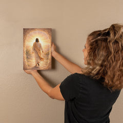 He Is Risen! - Wall Art On Canva (Light)