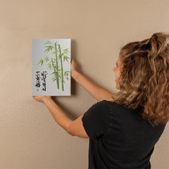 Peace & Tranquility - Wall Art on Canva (Green)