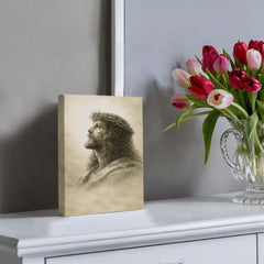 The Crown of Thorns - Wall Art (Olive-Green)