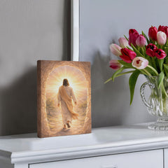 He Is Risen! - Wall Art On Canva (Light)