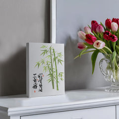 Peace & Tranquility - Wall Art on Canva (Green)