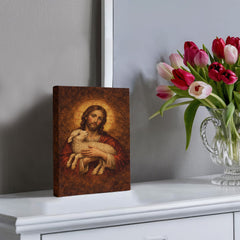 The Lamb of God - Byzantine Wall Art on Canva