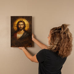 Christ Pantocrator - Byzantine Style Wall Art on Canva