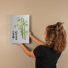 Peace & Tranquility - Wall Art on Canva (Green)
