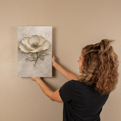Luxury Neutral Floral  - Wall Art on Canva