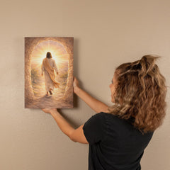 He Is Risen! - Wall Art On Canva (Light)