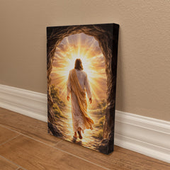 He Is Risen! - Wall Art on Canva (Dark)