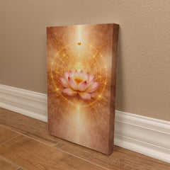 Sacred Lotus - Wall Art on Canva