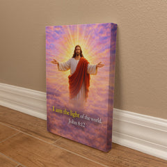 I Am The Light of The World - Wall Art On Canva