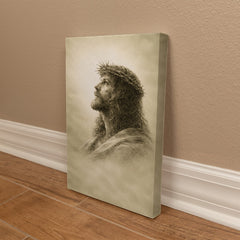The Crown of Thorns - Wall Art (Olive-Green)