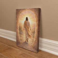 He Is Risen! - Wall Art On Canva (Light)