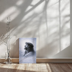 The Crown of Thorns - Wall Art (Blue)