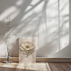 Luxury Neutral Floral  - Wall Art on Canva