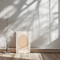 Divine Identity - Wall Art on Canva (Brown)