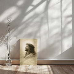 The Crown of Thorns - Wall Art (Olive-Green)