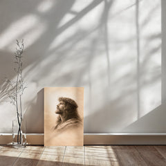 The Crown of Thorns - Wall Art (Beige)