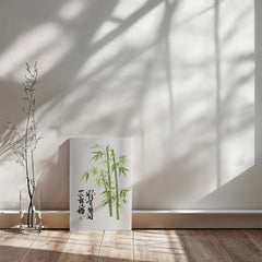 Peace & Tranquility - Wall Art on Canva (Green)