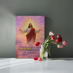 I Am The Light of The World - Wall Art On Canva
