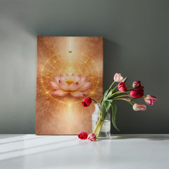 Sacred Lotus - Wall Art on Canva