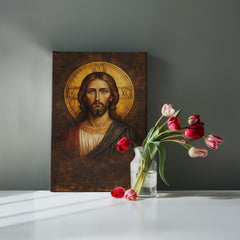 Christ Pantocrator - Byzantine Style Wall Art on Canva