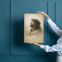 The Crown of Thorns - Wall Art (Olive-Green)