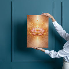 Sacred Lotus - Wall Art on Canva