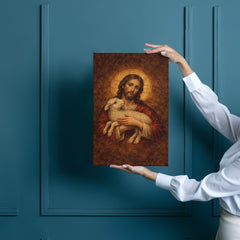 The Lamb of God - Byzantine Wall Art on Canva