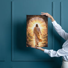 He Is Risen! - Wall Art on Canva (Dark)