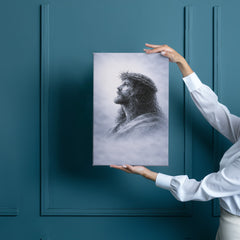 The Crown of Thorns - Wall Art (Blue)