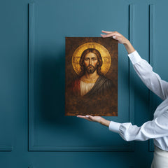 Christ Pantocrator - Byzantine Style Wall Art on Canva