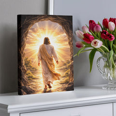 He Is Risen! - Wall Art on Canva (Dark)