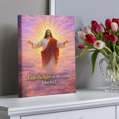 I Am The Light of The World - Wall Art On Canva