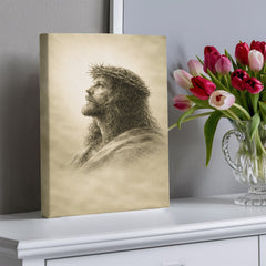 The Crown of Thorns - Wall Art (Olive-Green)