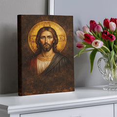 Christ Pantocrator - Byzantine Style Wall Art on Canva