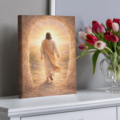 He Is Risen! - Wall Art On Canva (Light)