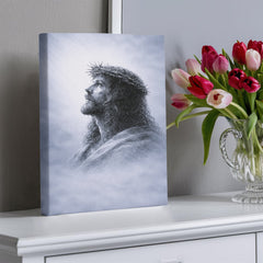 The Crown of Thorns - Wall Art (Blue)