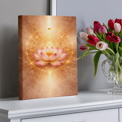 Sacred Lotus - Wall Art on Canva