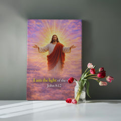 I Am The Light of The World - Wall Art On Canva