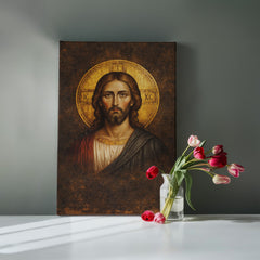Christ Pantocrator - Byzantine Style Wall Art on Canva