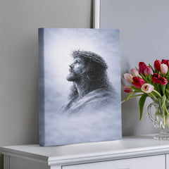 The Crown of Thorns - Wall Art (Blue)