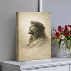 The Crown of Thorns - Wall Art (Olive-Green)
