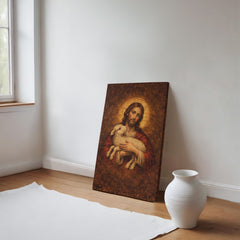 The Lamb of God - Byzantine Wall Art on Canva