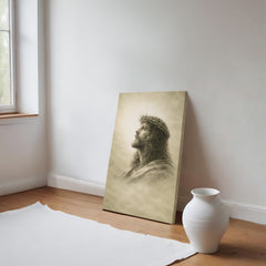 The Crown of Thorns - Wall Art (Olive-Green)